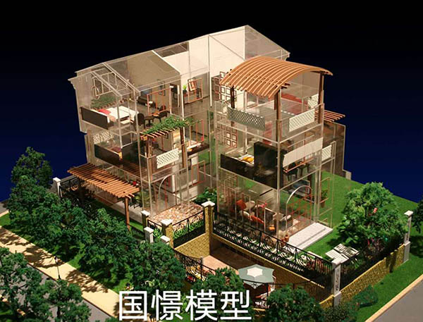 汨罗市建筑模型