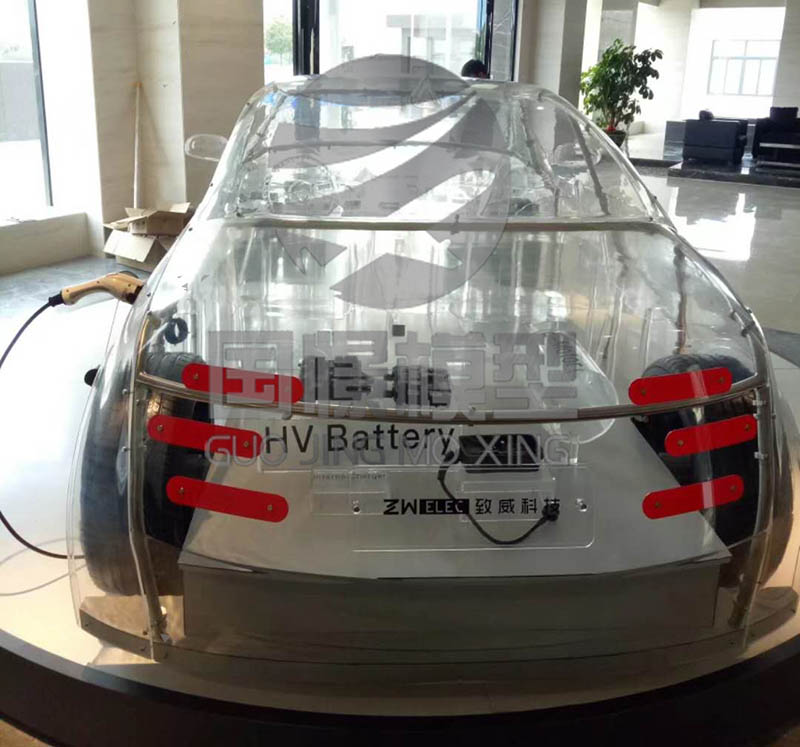 汨罗市透明车模型