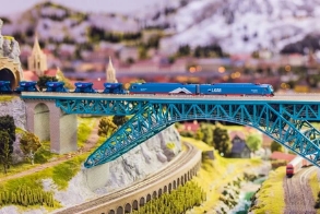 汨罗市桥梁模型